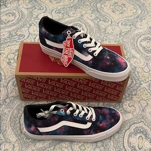 Vans Galaxy Print Sneakers. Never worn! Tags on.